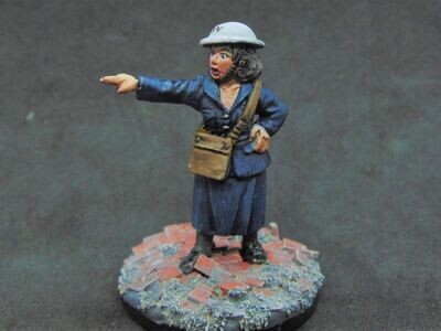 Doris Knight - WW2 British ARP Warden