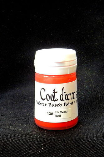 Ink Wash Red