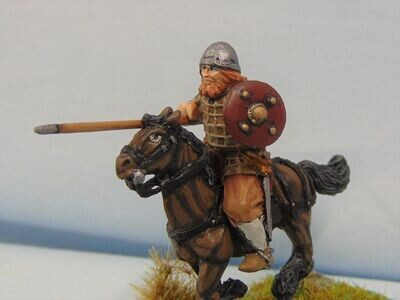 Mounted Borderer in Jack & Steel Bonnet with Choice of Weapons (Rider Only)