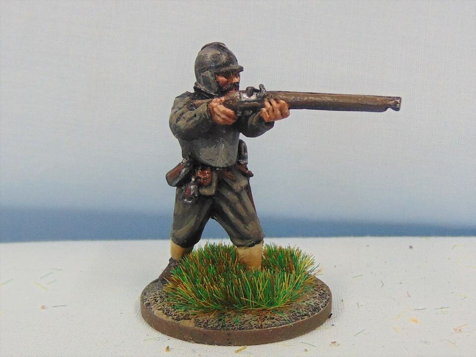 Borderer or Footloon in Breastplate & Helmet Armed with Caliver
