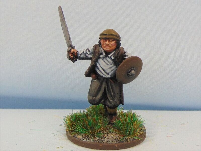 Borderer with Sword & Shield