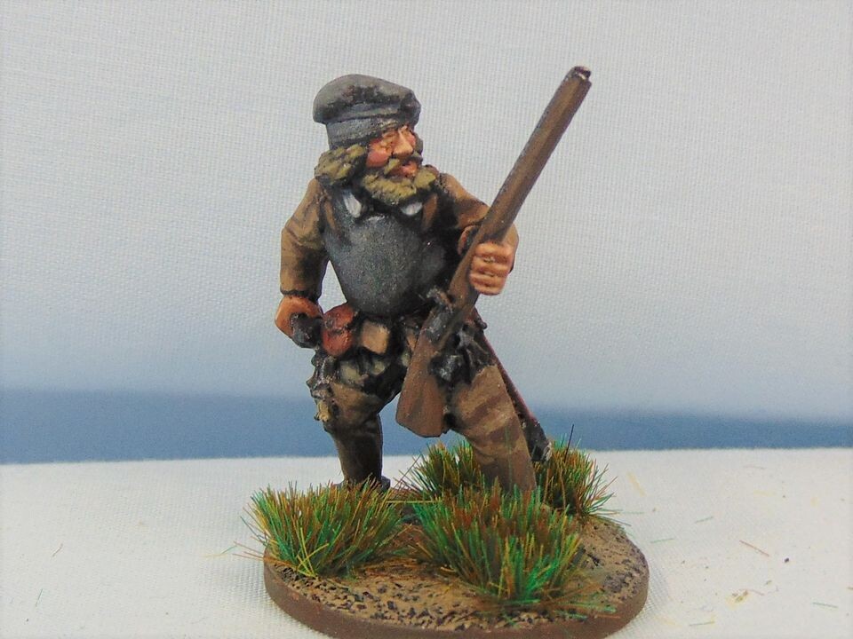 Dismounted Reiver in Breastplate, with Caliver