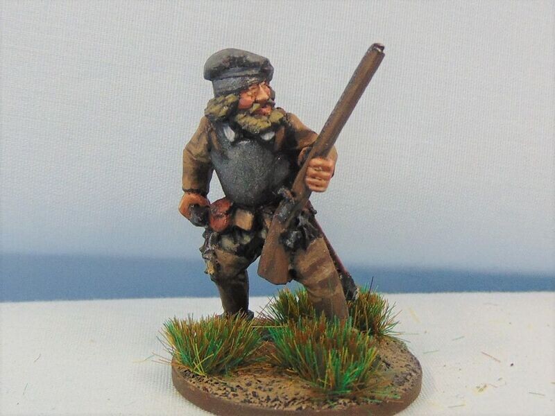 Dismounted Reiver in Breastplate, with Caliver