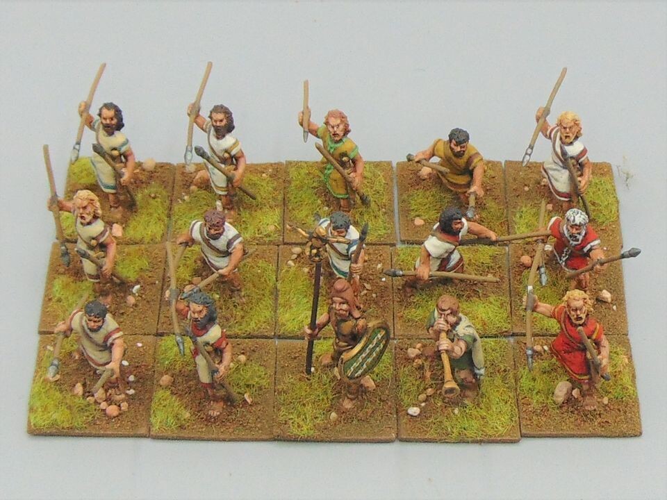 Grade D - Unidentified - Ancient Greek or Macedonian - Light Javelinmen Unit