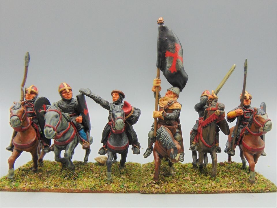 Grade C - Essex Miniatures -Crusades - Mounted Knights of Calatrava
