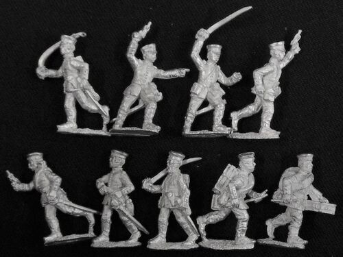 North Star, War of 1866: Prussian Infantry Officers & Drummers in Field Caps