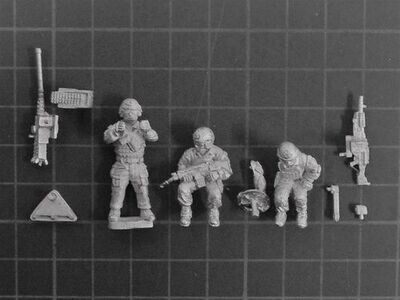 Eureka Miniatures, Modern: US Navy Seal IFVA Crew