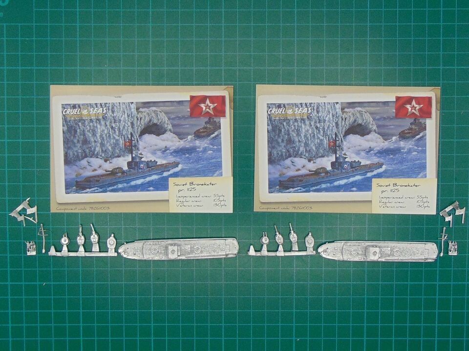 1:300, Warlord Games, WW2 Cruel Seas: Soviet Bronekater Patrol Boat's