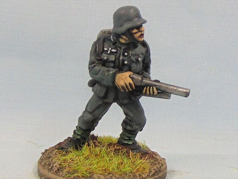Grade B - Black Tree Design - WW2 - German Infantryman with Flame Thrower Grade B - Black Tree Design - WW2 - German Infantryman with Flame Thrower