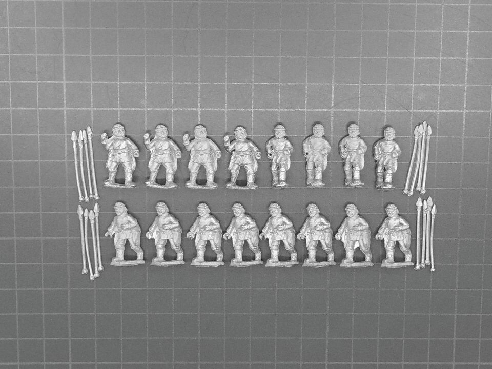 Newline Designs, Early Achaemenian Persian: East Iranian Infantry