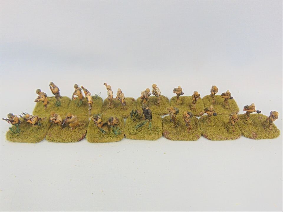 Grade E - Battlefront Miniatures - WW2 Burma/Pacific Theatre - Japanese Engineer Company