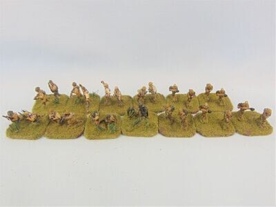 Grade E - Battlefront Miniatures - WW2 Burma/Pacific Theatre - Japanese Engineer Company