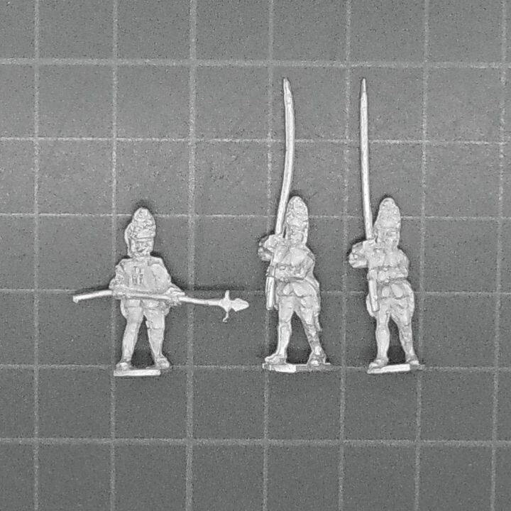 Eureka Miniatures, SYW: Hungarian Grenadiers Command