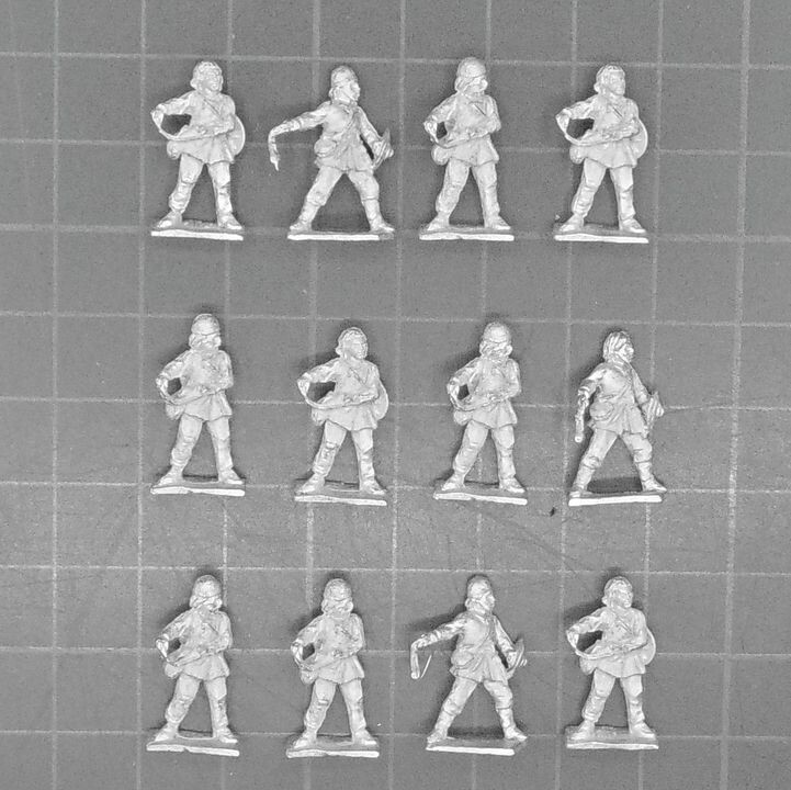 AB Figures, Sassanid Persian: Slingers