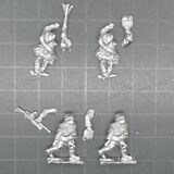 Tumbling Dice Miniatures, WW1: Russian LMG Teams in Caps, Moving & Deployed