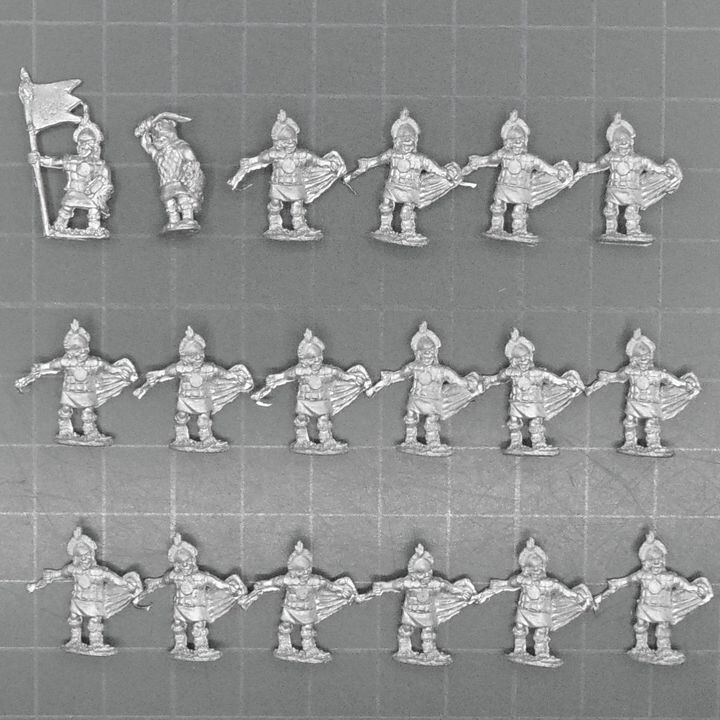 Essex Miniatures, Inca: Elite Slingers