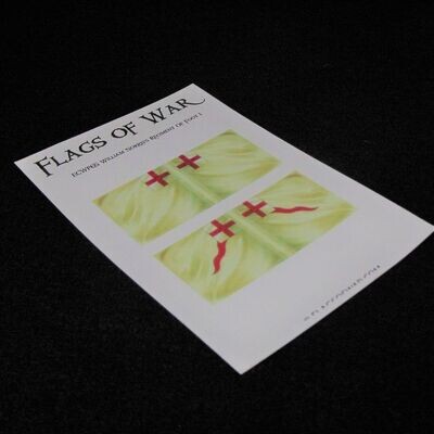 28mm, Flags of War, ECW: Parliamentarian Flags of William Norris Regiment of Foot