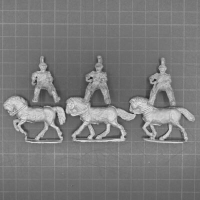 Front Rank Miniatures, Napoleonic: French Line Lancers Elite Company, Charging
