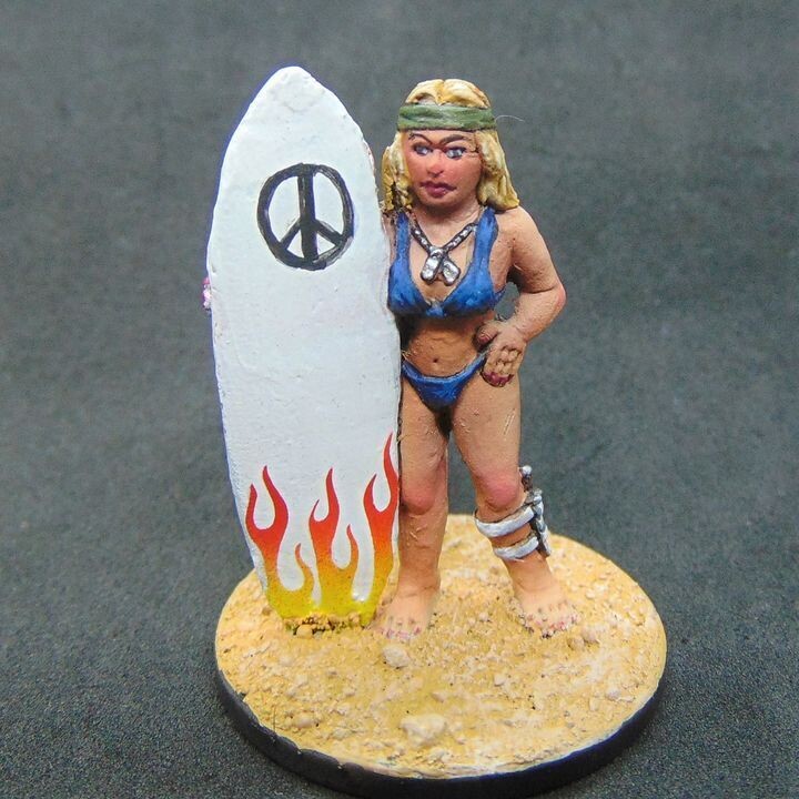 Charlene - Vietnam War US Surfer