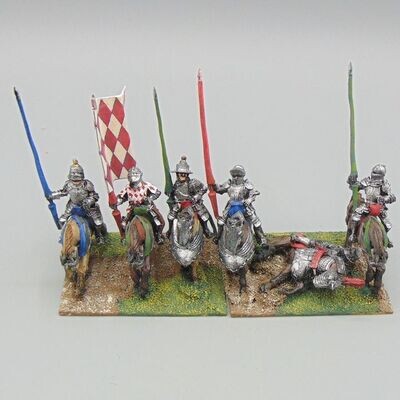 Grade E - Unidentified Manufacturer - Late Medieval - Mounted Knights