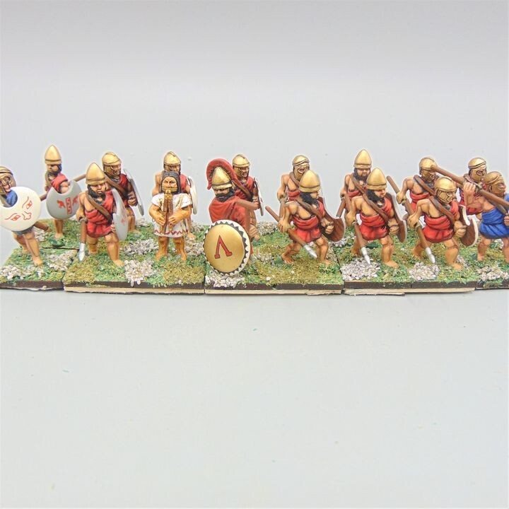 Grade B - Tin Soldier UK - Ancient Greek - Peltasts