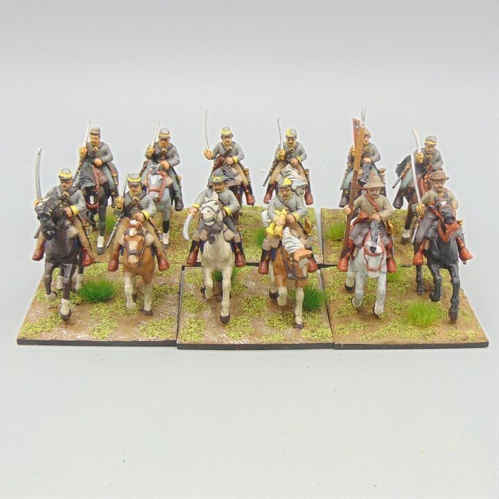 Grade D - Perry Miniatures, ACW: Confederate Cavalry Unit Grade D - Perry Miniatures, ACW: Confederate Cavalry Unit