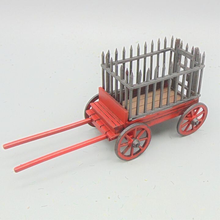 Late Elizabethan Prison or Supply Wagon