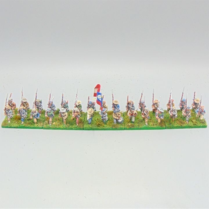 Grade C - Dixon Miniatures, ACW: Confederate Infantry Unit - 8th Tennessee