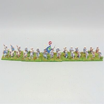 Grade C - Mixed Manufacturers, ACW: Early War Confederate Infantry Unit in Havelocks - 7th Florida