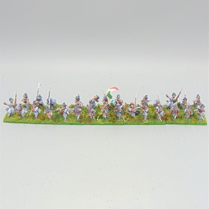 Grade C - Wargames Foundry, ACW: Confederate Infantry Unit - 11th Mississippi