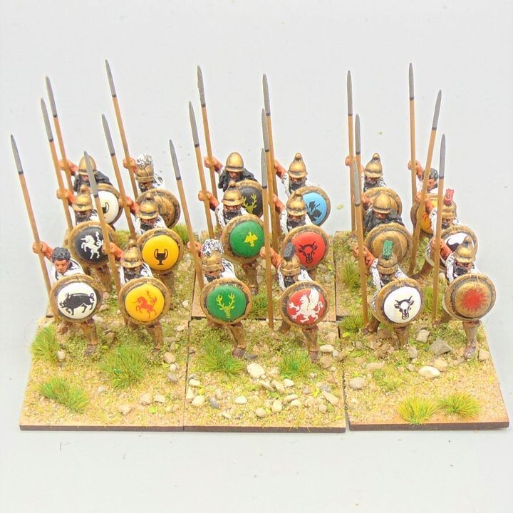 Grade E - Wargames Foundry - Ancient Greek - Hoplites