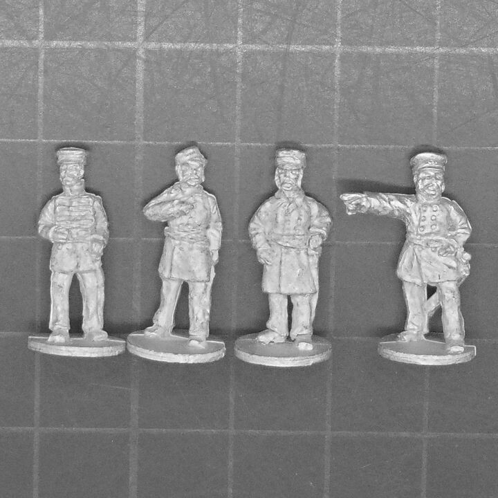 Eureka Miniatures, Crimean War: British Officers & ADC's