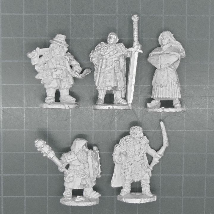 Eureka Miniatures, Fantasy: Adventurers