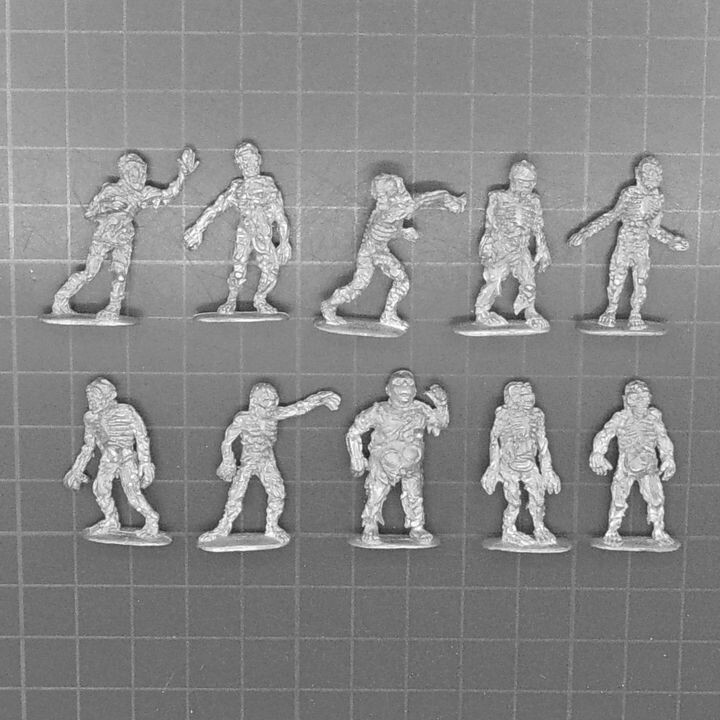 Eureka Miniatures, Zombies: Zombies