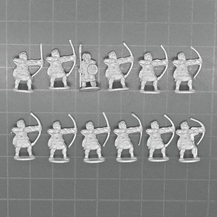 Eureka Miniatures, Medieval Africa: Abyssinian Bowmen Eureka Miniatures, Medieval Africa: Abyssinian Bowmen