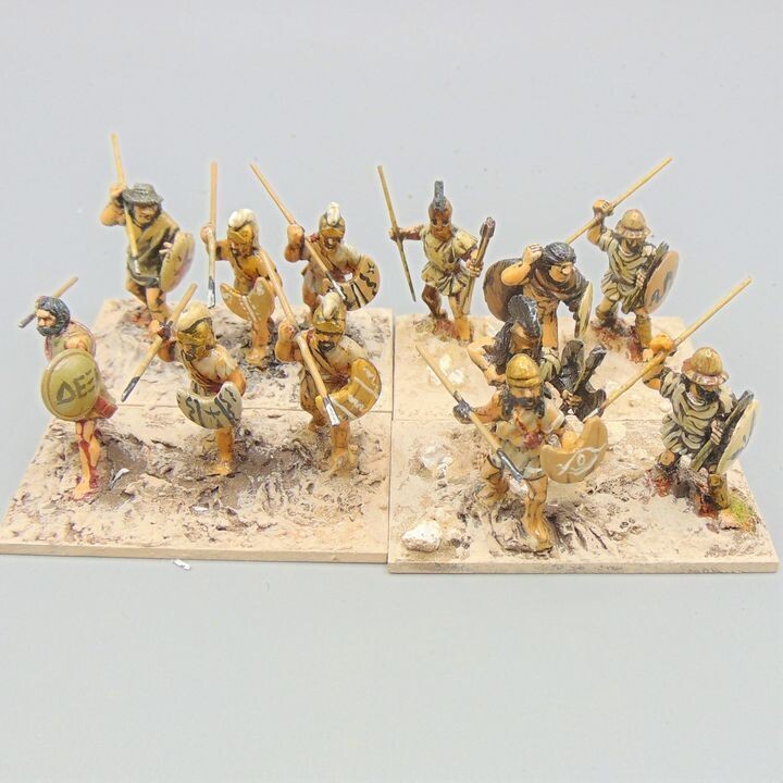 Grade E - Wargames Foundry - Ancient Greek - Peltasts or Javelinmen