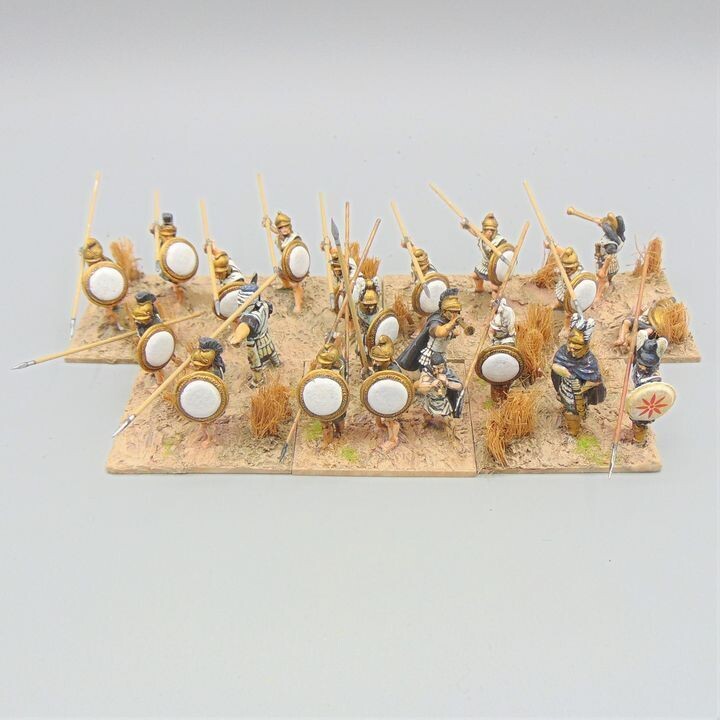 Grade D - Wargames Foundry - Ancient - Macedonian Hypaspists in Loose Formation