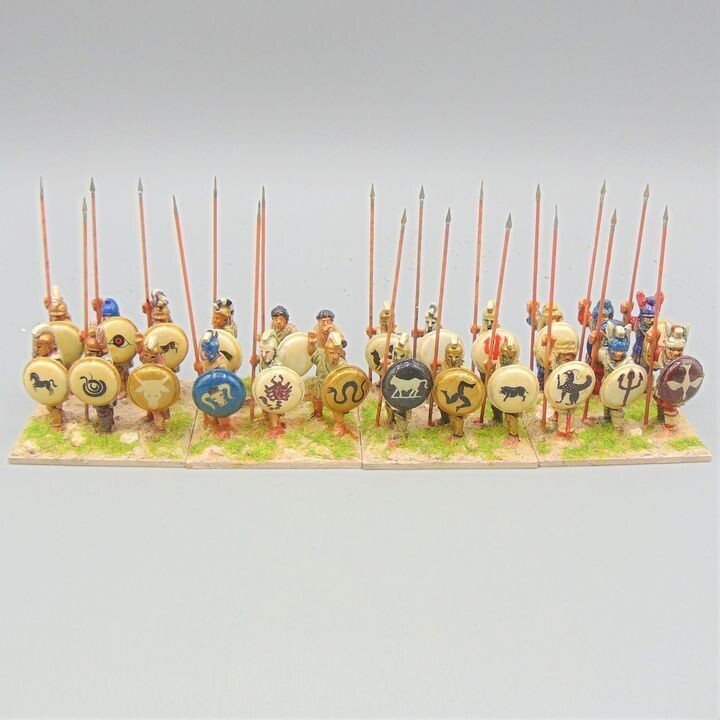 Grade D - Wargames Foundry - Macedonian Successors - Allied Greek Hoplites