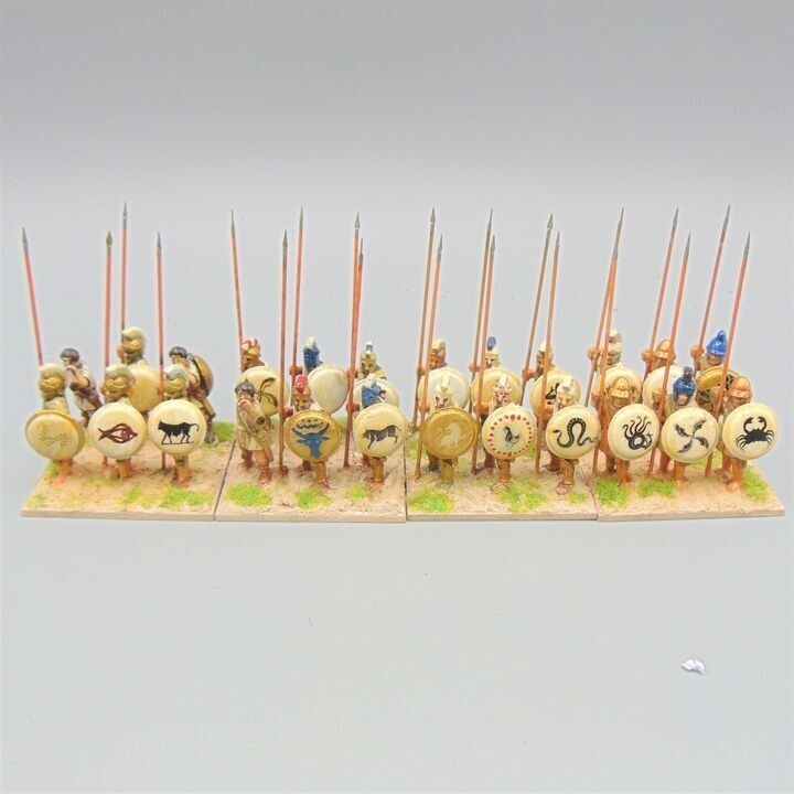 Grade D - Wargames Foundry - Macedonian Successors - Allied Greek Hoplites
