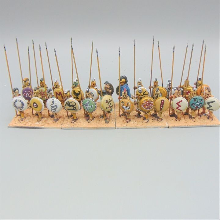 Grade D - Wargames Foundry - Ancient Greek - Hoplites