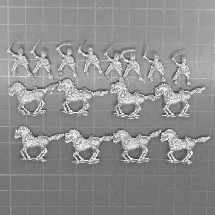 Minifigs, Crimean War: British Light Dragoons
