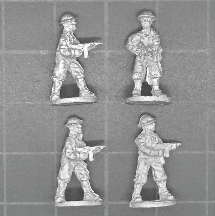 Eureka Miniatures, WW2: 1941 US Marines with SMG's