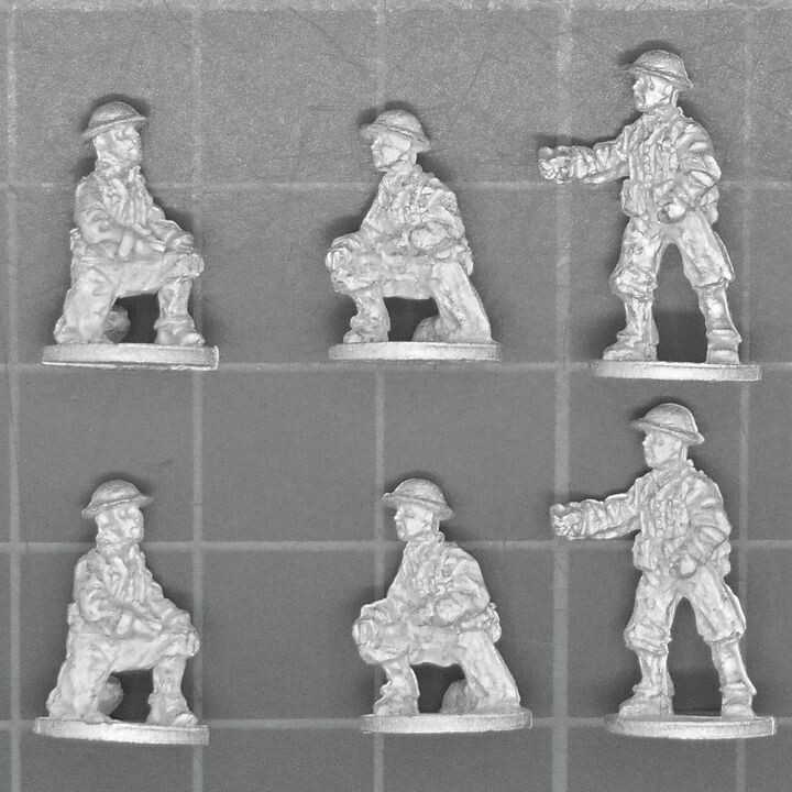Eureka Miniatures, WW2: 1941 US Marine Artillery Crew