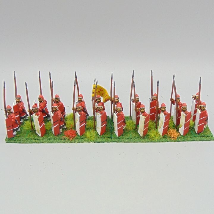 Grade E - Essex Miniatures - Tang Chinese - Unarmoured Spearmen