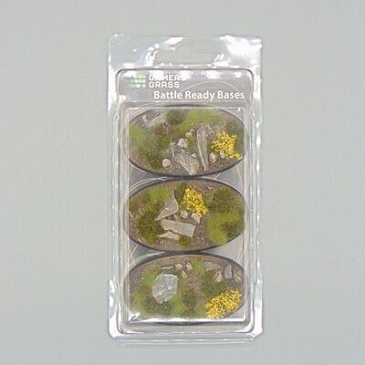 Gamers Grass, Terrain: 75mm Highland Oval Bases