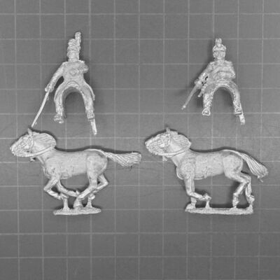 Eureka Miniatures, Revolutionary Wars: French Chasseur a Cheval Officer & Trooper