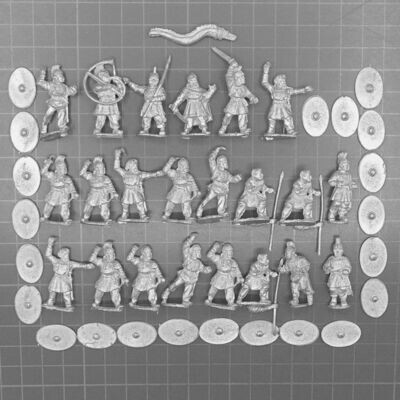 Wargames Foundry, Late Roman: Unarmoured Infantry Unit