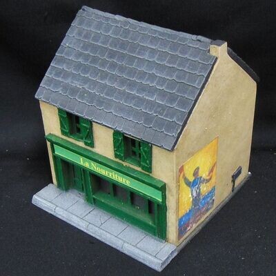 Grade B - Task Force Terrain - WW2 - Small French Shop