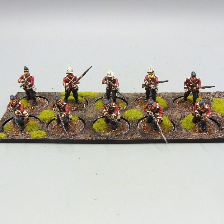 Grade D - Warlord Games - Zulu War - British Infantry Grade D - Warlord Games - Zulu War - British Infantry