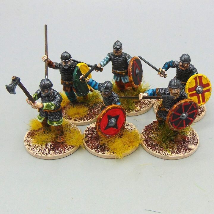 Grade D - Warlord Games - Dark Ages - Viking Hirdmen
